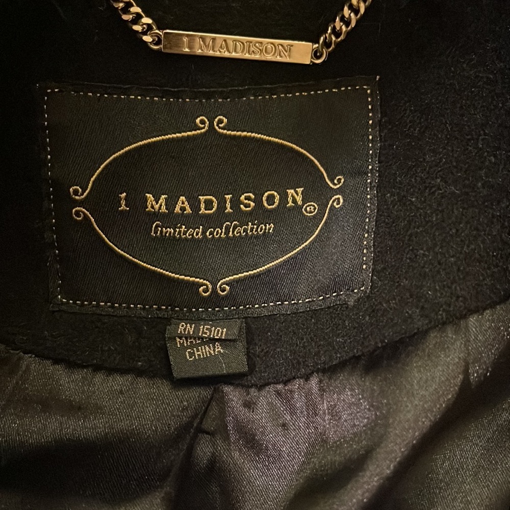 I Madison Petite 10 Wool With For Fox Three-Quarter Coat View 5